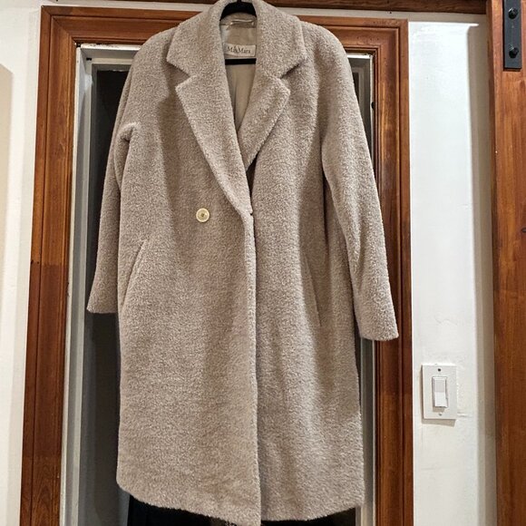 Alpaca and Wool Max Mara Teddy Coat - Picture 2 of 8